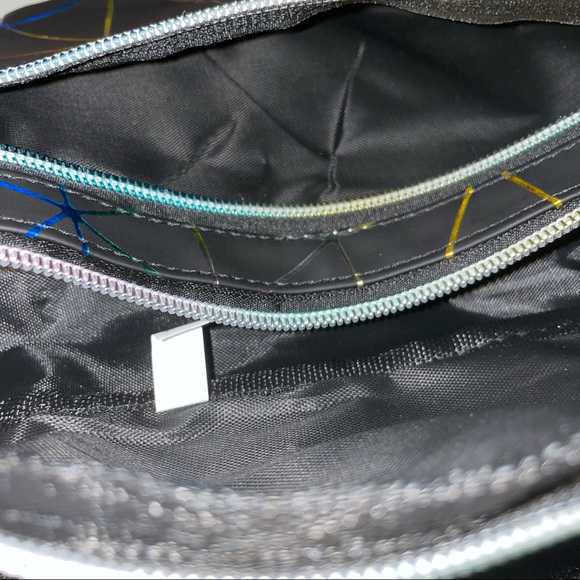 Fanny Pack Geometric Holographic waist belt bag - Picture 11 of 12